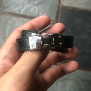 Hermes Kelly double wrap bracelet